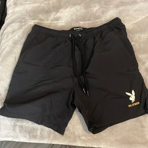 Mens playboy swim shorts!